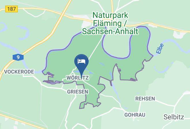 Wittenberg - Parkhotel Worlitz Maps