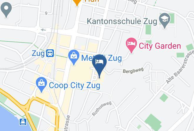 Zug - Parkhotel Zug Maps