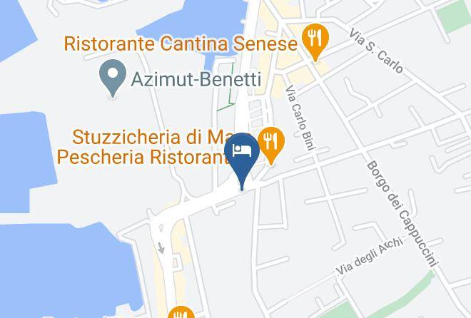 Leghorn - Parking Hotel Giardino Maps