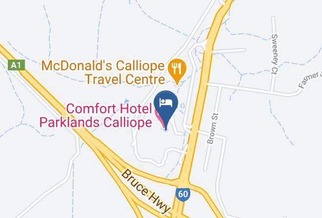 Gladstone - Parklands Resort Maps