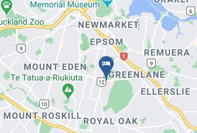 Auckland Epsom - Parklane Motor Lodge Maps