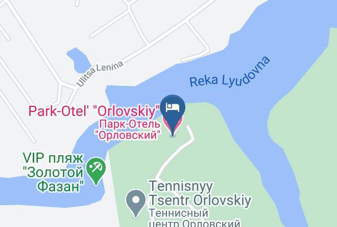 Park Otel' Orlovskiy Map