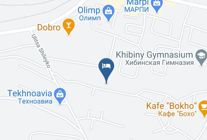 Kirovsk - Parkovaya Maps