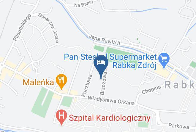 Parkowa Rezydencja Hubal Map