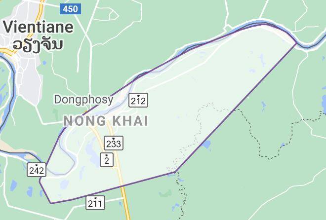Amphoe Mueang Nong Khai - Park&pool Resort Maps