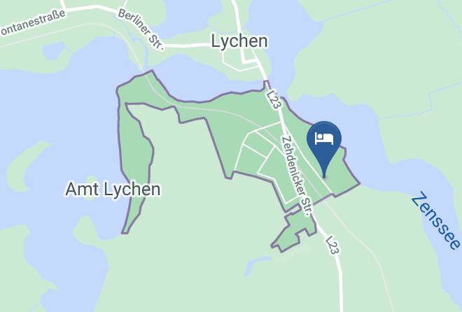 Uckermark - Parkresidenz Lychen Maps