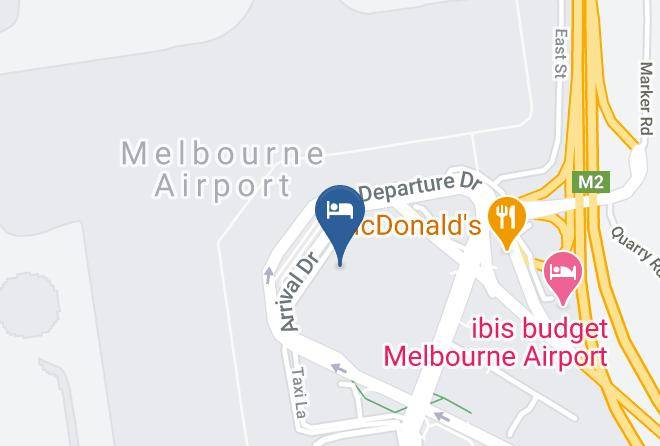 Parkroyal Melbourne Airport Map