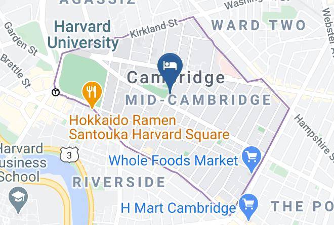 Middlesex - Parkside Bed And Breakfast Maps