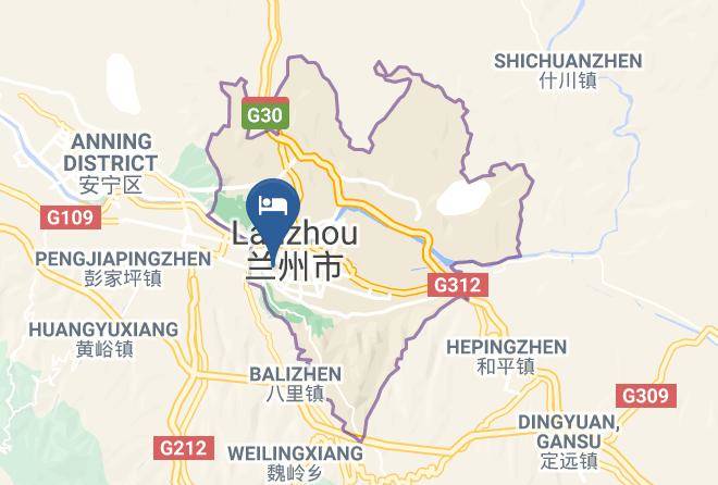 Lanzhou - Parkside Hotel Maps