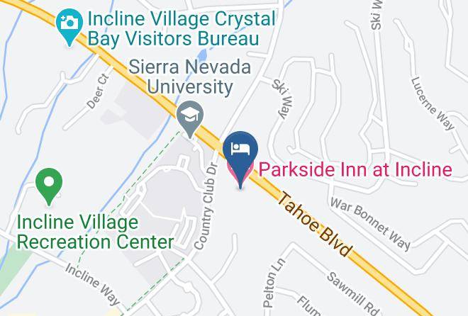 Washoe - Parkside Inn At Incline Maps