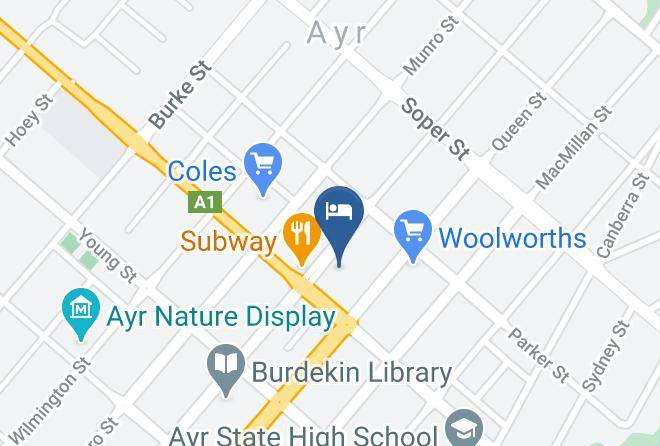 Burdekin - Parkside Motel Ayr Maps
