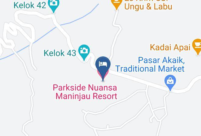 Agam Regency - Parkside Nuansa Maninjau Resort Maps