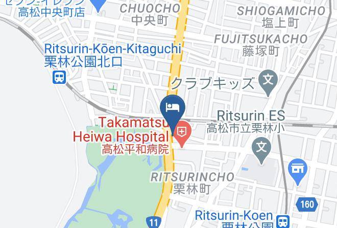 Takamatsu City - Parkside Takamatsu Maps