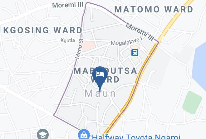 Ngamiland East - Parkview Hotel Maps