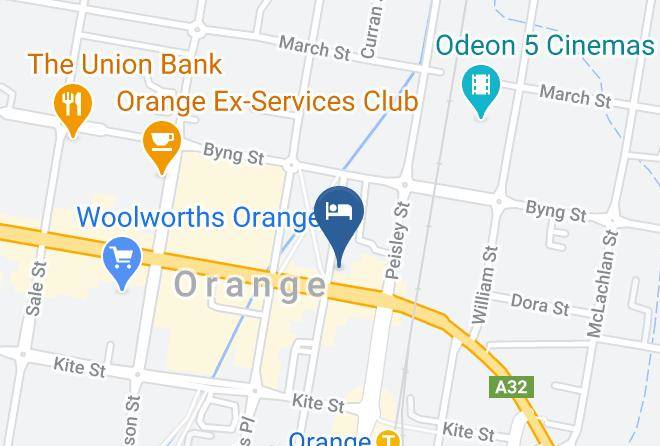 Orange - Parkview Hotel Maps