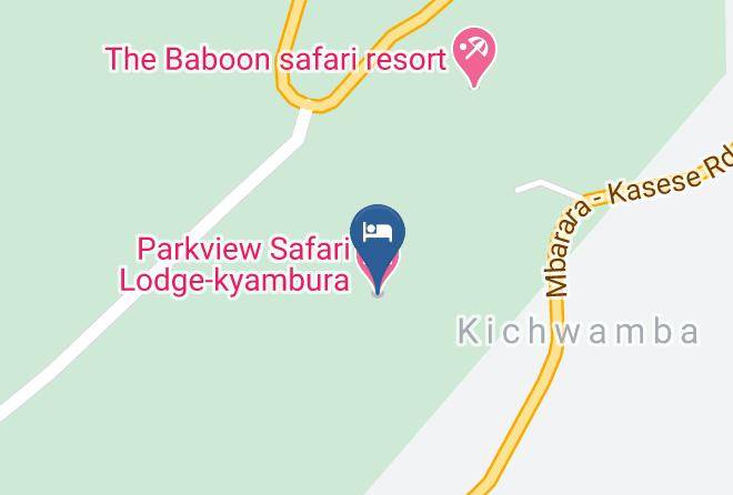 Parkview Safari Lodge Kyambura Map