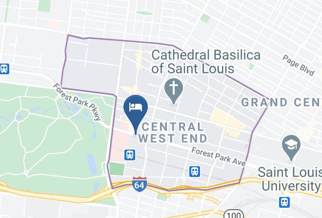 St Louis City - Parkway Hotel Maps