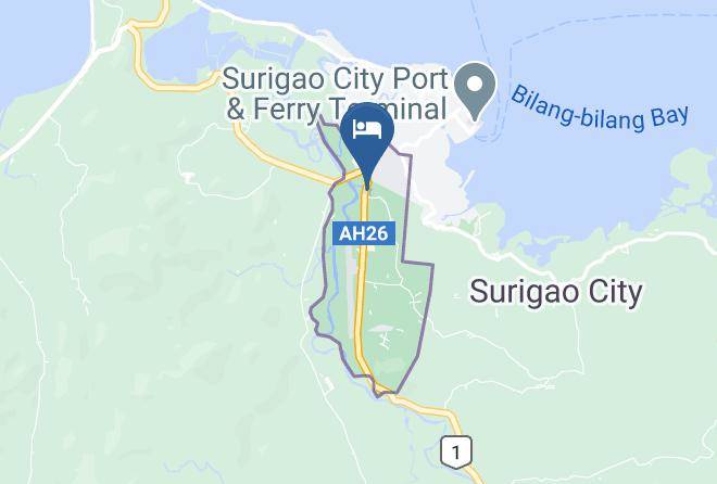 Surigao Del Norte - Parkway Hotel Maps