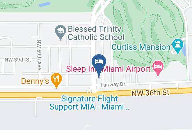 Miami Dade - Parkway Inn Airport Motel Maps