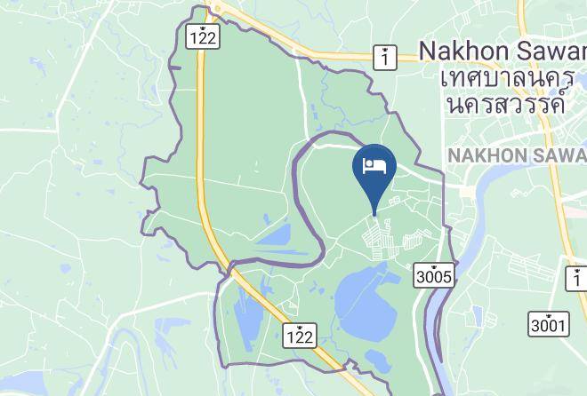 Amphoe Mueang Nakhon Sawan - Parkway Resort Maps