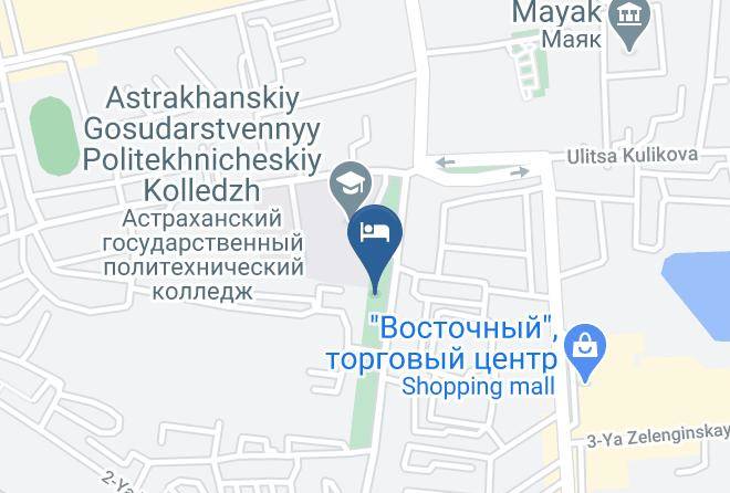 Astrakhan - Parliament Hotel Complex Maps