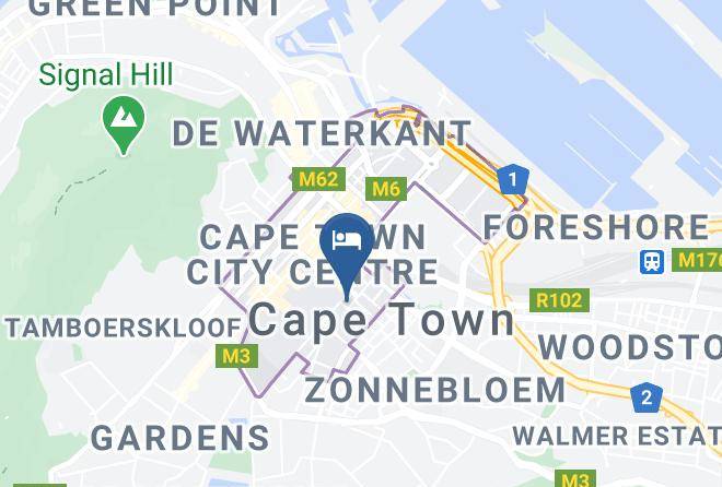 City Of Cape Town - Parliament Hotel Maps