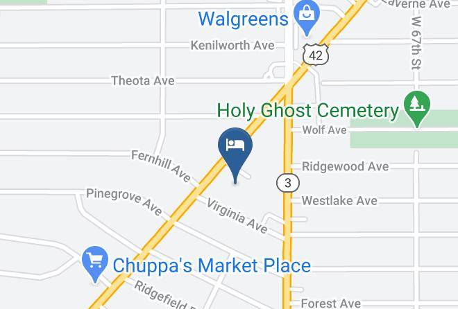 Cuyahoga - Parma Hotel Maps