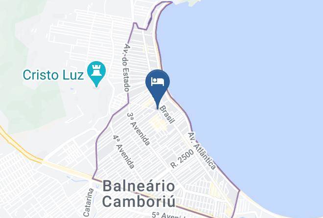 Balneario Camboriu - Parnaso Hotel Maps