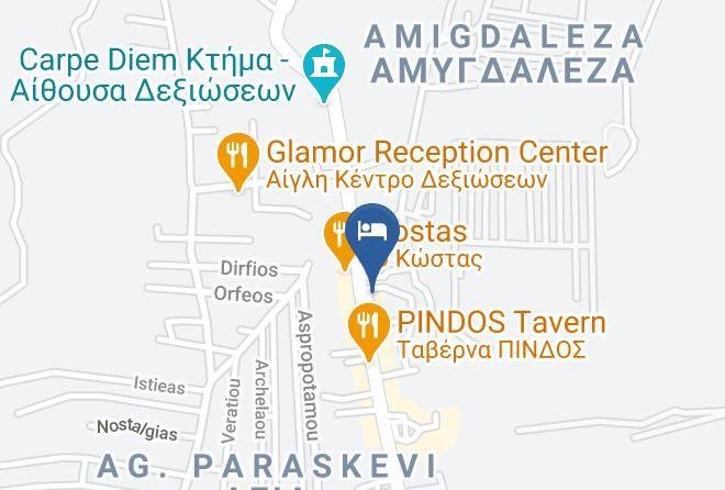 East Attica - Parnis Palace Hotel Suites Maps