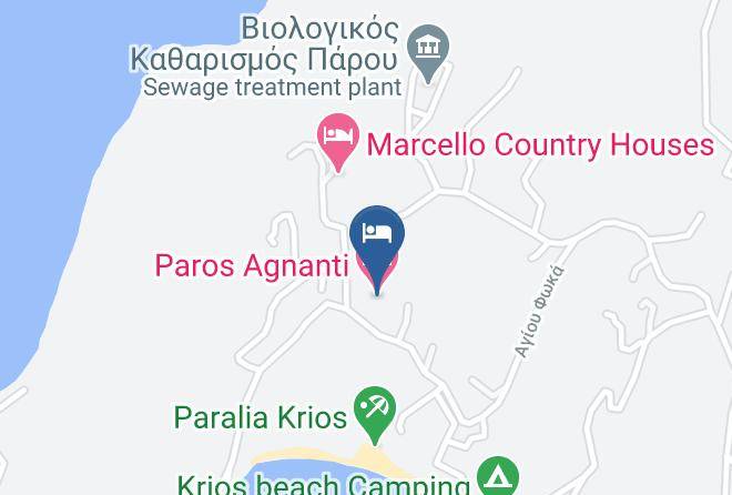 Paros - Paros Agnanti Hotel Maps