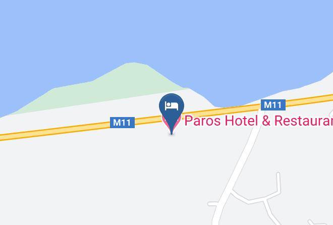 Paros Hotel & Restaurant Map