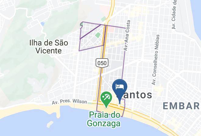 Santos - Parque Balneario Hotel Maps