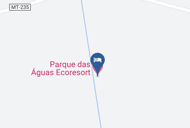 Parque Das Aguas Ecoresort Map