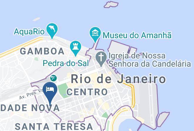 Rio De Janeiro Centro - Parque Hotel Maps