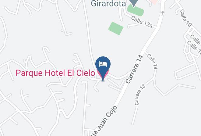 Girardota - Parque Hotel El Cielo Maps