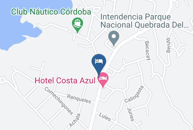 Santa Maria Department - Parque Hotel La Fraternidad Maps