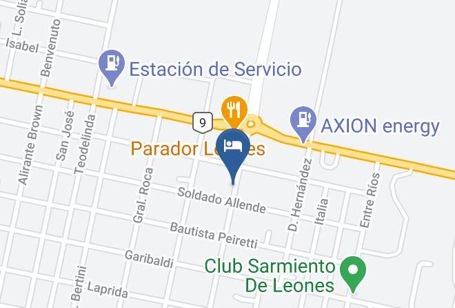 Marcos Juarez Department - Parque Hotel Maps