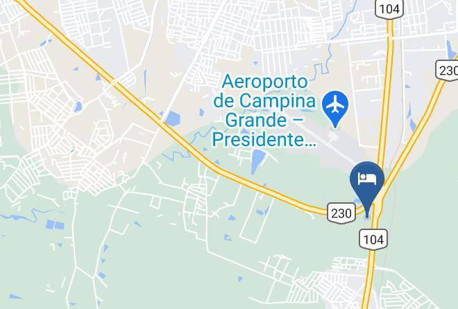 Campina Grande - Parque Motel Maps