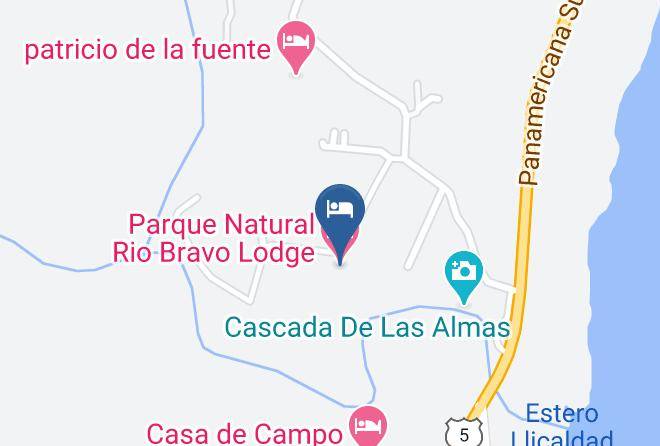 Chiloe Province - Parque Natural Rio Bravo Lodge Maps