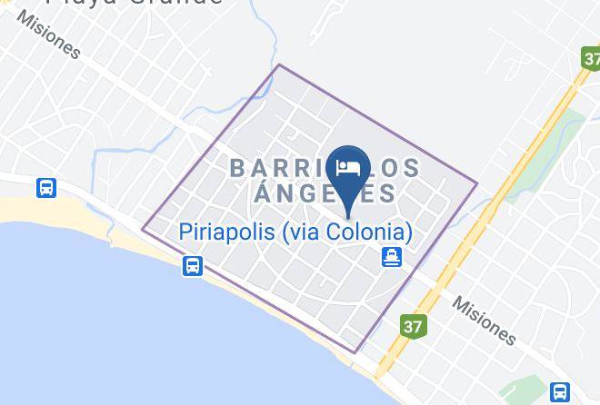 Piriapolis - Parque Vacacional Aebu Piriapolis Maps