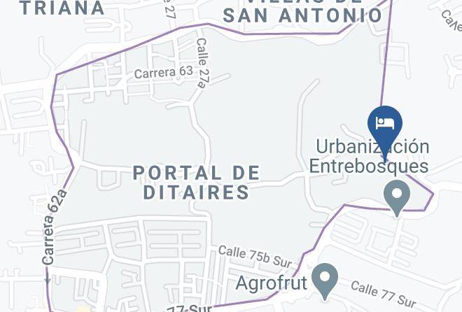 Itagui - Parques De Santa Catalina Maps