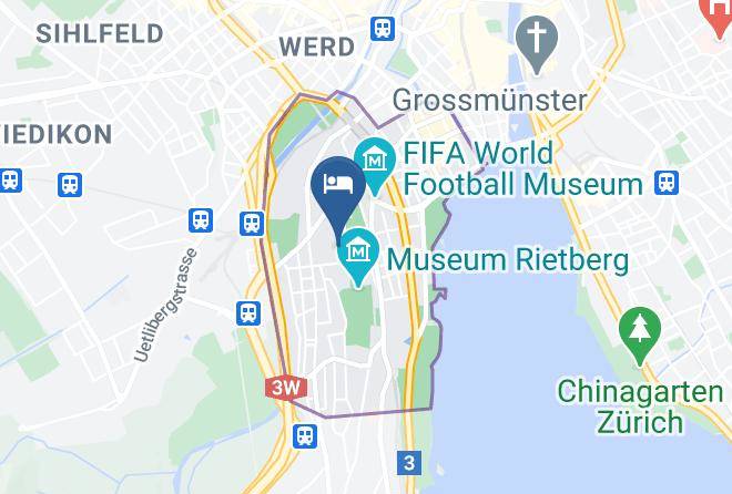 Zurich - Parques Rietberg Maps