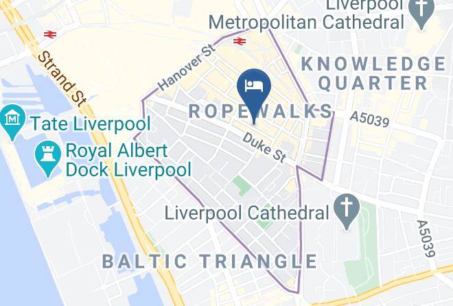 Liverpool - Parr Street Hotel Maps