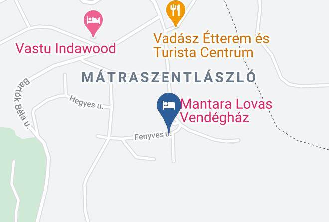 Matraszentimre - Parrag Panzio Maps