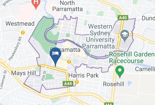 Parramatta - Parramatta City Motel Maps