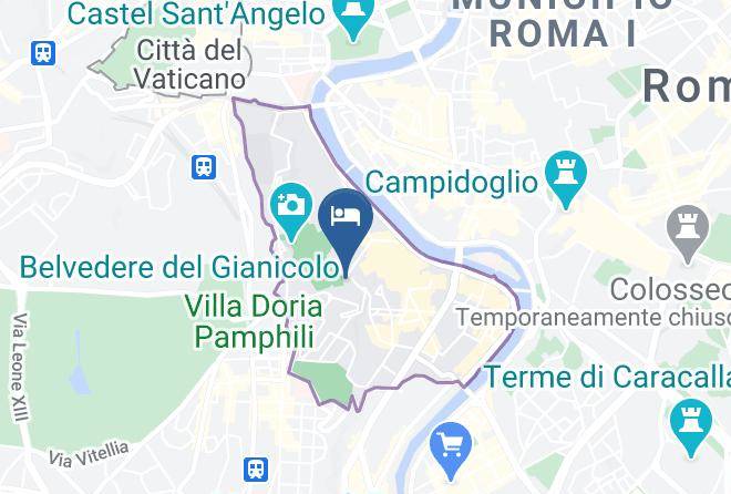 Rome - Hotel Parrasio Maps