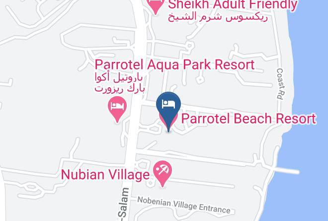 Sharm El Sheikh - Parrotel Beach Resort Maps