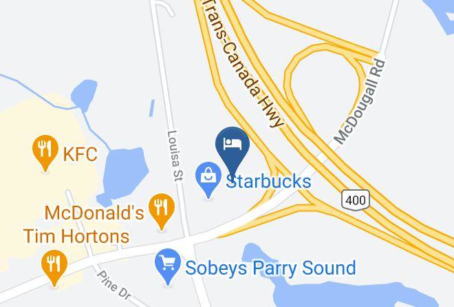 Parry Sound Inn & Suites Map