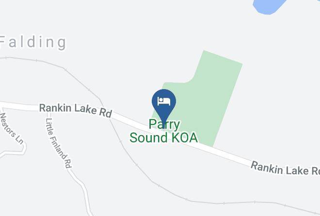 Parry Sound - Parry Sound Koa Maps