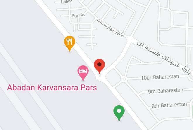 Ahvaz - Pars Abadan Hotel Maps